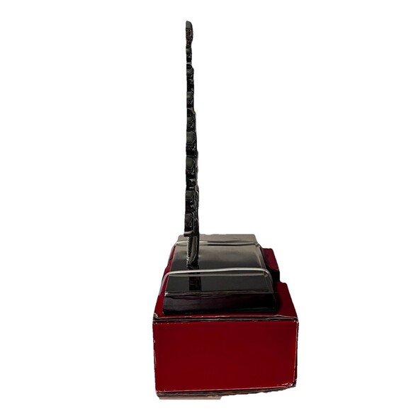 At Home Metal Christmas Tree Stocking Holder Silver Scroll Decor Mantle Hook - Picture 3 of 6